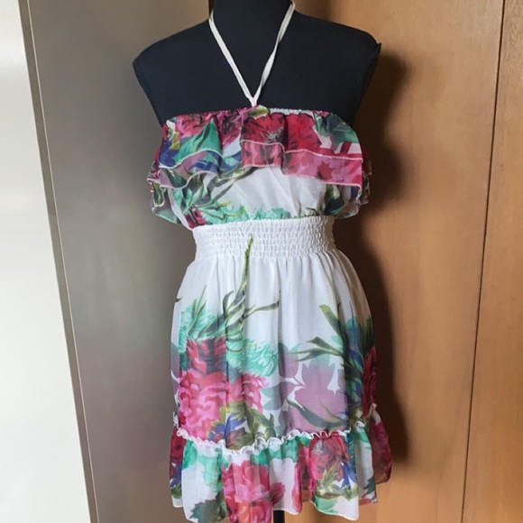 Summer strapless dress - Picture 2 of 6